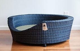 Dog Baskets Blue
